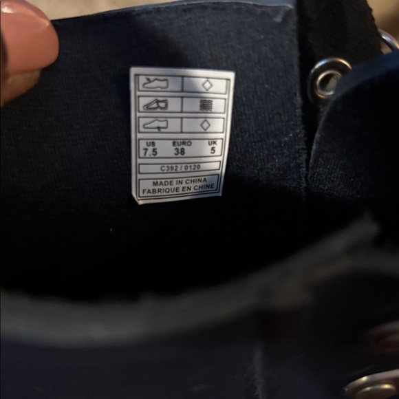 Rocket Dog Navy Lace Up Rain Boots - Picture 7 of 7